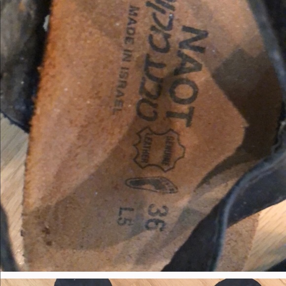 CUTE NWOT Naot Sparkly Studs Velcro sandals, Size 5/5 1/2 36, Comfy! - Picture 3 of 10